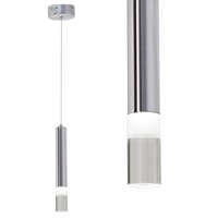 Milagro LED-csöves függőlámpa túlnyúló króm ICE 5W 4000K IP20 fém és akril Milagro