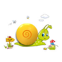 Milagro Plafond gyereklámpa ŚLIMAK 0.6W LED Milagro