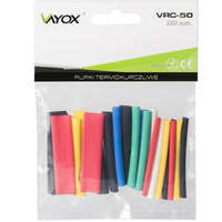Vayox Hőre zsugorodó csövek, ujjak, színes nyakkendők, 22 db, 50 mm