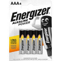 Energizer ENERGIZER AAA alkáli elemek LR03 MN2400 1,5V buborékfólia 4 db