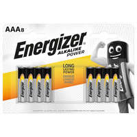 Energizer ENERGIZER AAA alkáli elemek LR03 MN2400 1,5V buborékfólia 8 db