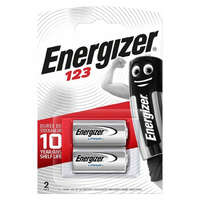 Energizer Lítium akkumulátoros Energizer 123 CR123 CR123A 3V buborékcsomagolás 2db