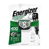 Energizer VISION ULTRA RECHARG LED fejlámpa 400lm vízálló újratölthető ENERGIZER