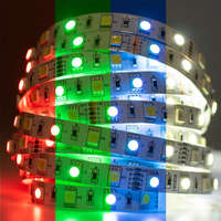 Lumiled LED szalag szalag 12V 72W 300LED 5050 RGB + hideg 10mm 5m