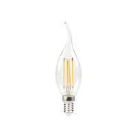 Kanlux LED izzó E14 Edison C35 1.8W = 25W 250lm 2700K Meleg, átlátszó XLED Filament Kanlux