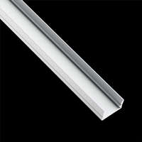 Lumiled Eloxált alumínium profil KM35 LED szalagokhoz, ezüst, felületre szerelt, felületre szerelt, 1 m
