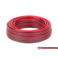 NNLED DC kábel KÁBEL LED szalagokhoz 2 VEZETŐS 2x0,45mm 1m