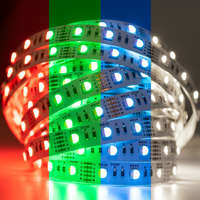 Lumiled LED szalag 12V 72W 5050 300LED RGB + Hideg egy diódában 10mm 5m