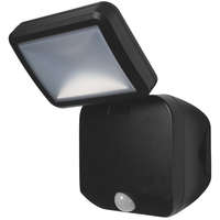 Ledvance LED reflektor 4W 260lm 4000K IP54 fekete LEDVANCE SPOTLIGHT akkumulátoros mozgásérzékelővel