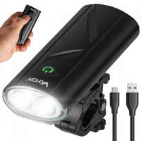 Libox Zseblámpa LED kerékpáros fényszóró USB-C tartó 5 mód 260lm IPX6 VAYOX
