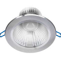 Lightech Mennyezeti lámpatest 12W süllyesztett LED DOWNLIGHT MÉLY, kerek 4000K 960lm ezüst