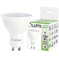 Lumiled LED izzó GU10 8W = 70W 720lm 4000K Semleges 120° LUMILED