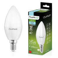 Lumiled LED CANDLE izzó B35 E14 2.5W = 25W 249lm 6500K Hideg 180° LUMILED