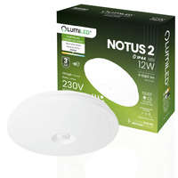 Lumiled LED mennyezeti lámpa, felületre szerelt 12W NOTUS 2 kerek mozgásérzékelő IP44 25 cm LUMILED
