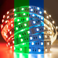 Lumiled LED szalag 12V 72W 300LED 5050 RGB + Semleges egy diódában 12mm 5m