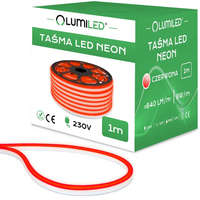 Lumiled NEON LED szalag 230V 8W 120LED Piros IP68 1m Lumiled