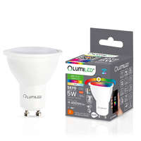 Lumiled GU10 LED izzó 5W 450lm RGB CCT szabályozható Smart TUYA WiFi SMART SAYO LUMILED