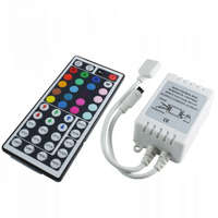 NNLED RGB IR LED szalagvezérlő 44 gomb 6A 72W + távirányító