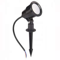 Masterled LED kültéri kerti lámpa spotlámpa SERGIO 7W 2700K süllyesztett fekete modern