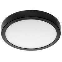 Masterled Felületre szerelhető mennyezeti lámpa LED panel 18W 4000K Fekete kerek Proma LVT