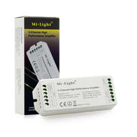 Mi-Light 4 csatornás erősítő RGBW Mi-Light LED szalagokhoz - PA4