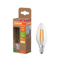 Osram LED izzó B35 gyertya E14 1.2W = 25W 255lm 2700K Meleg 330° 213lm/W ENERGIA CLASSIC EFFICIENCY Osram