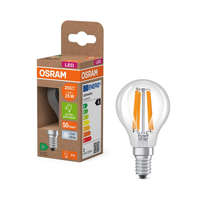 Osram LED izzó P45 gömb alakú E14 1.2W = 25W 255lm 4000K Semleges 330° 213lm/W ENERGY CLASSIC EFFICIENCY Osram