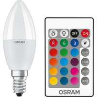 Osram E14 P45 LED izzó 5,5W = 40W 470lm RGBW OSRAM Star PILOT szabályozható