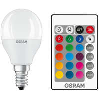 Osram E14 P45 LED izzó 5,5 W = 40 W 470 lm RGBW 200° OSRAM Star + távirányító