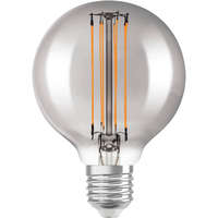 Osram Dekoratív LED izzó E27 G80 11W = 42W 500lm 1800K 320°-os izzószálas fényerőszabályzó