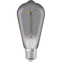 Osram Dekoratív LED izzó E27 ST64 3.4W = 10W 100lm 1800K 320°-os izzószál szabályozható
