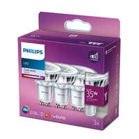 Philips 3x LED halogén izzó készlet GU10 PAR16 3.5W = 35W 275lm 4000K Semleges 36° PHILIPS