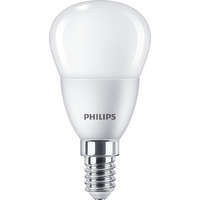 Philips LED golyós izzó E14 P45 4,9W = 40W 470lm 2700K meleg tejszerű PHILIPS