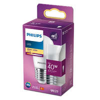 Philips LED golyós izzó E27 P45 4,9W = 40W 470lm 2700K meleg PHILIPS