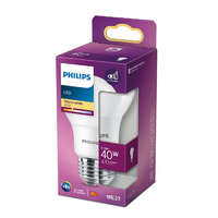 Philips LED izzó E27 A60 4.9W = 40W 470lm 2700K Meleg 200° PHILIPS