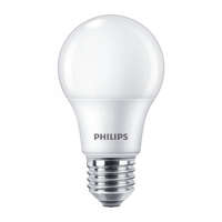Philips E27 A60 LED izzó 8W = 60W 806lm 4000K Semleges Milky PHILIPS