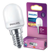Philips LED izzó E14 BALL 1,7W = 15W 150lm WARM 2700K 240° - hűtőszekrény, fagyasztó