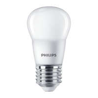 Philips E27 LED izzó 5W = 40W 470lm 2700K Warm BALL PHILIPS