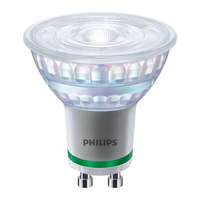 Philips LED halogén izzó GU10 PAR16 2.1W = 50W 400lm 3000K meleg 36°-os PHILIPS rendkívül hatékony spotlámpa