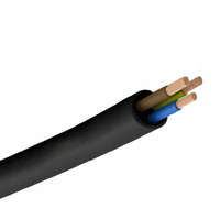 EK Elektrokabel Kábel OMY 300/300V 3x1,5mm fekete 1m ELEKTROMOS KÁBEL