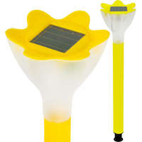Goldlux (Polux) LED napelemes kerti lámpa, beágyazott TULIPE sárga GOLDLUX (Polux)