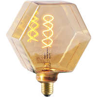Goldlux (Polux) Dekoratív LED izzó E27 FILAMENT LB160 4W 260lm 1800K 320° DecoVintage Amber GOLDLUX (Polux)