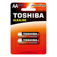 Toshiba TOSHIBA RED ALKALINE LR6 AA 1,5 V alkáli elemek buborékfóliában 2 db