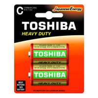 Toshiba TOSHIBA HEAVY DUTY R14 C 1,5 V cink-szén elemek buborékcsomagolás 2 db