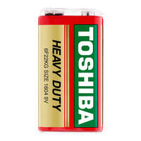 Toshiba TOSHIBA HEAVY DUTY cink-szén elem 6F22 9V fólia 1db