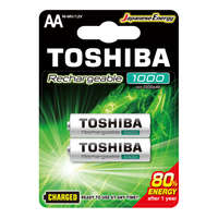 Toshiba Újratölthető elemek TOSHIBA HASZNÁLATRA KÉSZ AA 1,2V 1000MAH buborékfólia 2 db