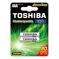 Toshiba Újratölthető elemek TOSHIBA HASZNÁLATRA KÉSZ AAA 1,2V 950MAH buborékfólia 2 db