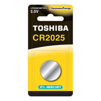 Toshiba TOSHIBA Specialized Lithium Battery CR 2025 3V bliszter 1 db.