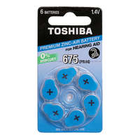 Toshiba TOSHIBA PR44 1,4 V speciális cink-levegő elemek buborékcsomagolás 6 darabból