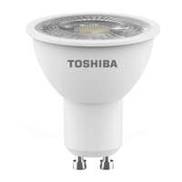 Toshiba LED halogén izzó GU10 5.5W = 63W 450lm 3000K meleg TOSHIBA spotlámpa
